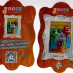 Jooze Exotic Gallery Gusher Sherbet 3.5 Mylar Shaped Bag Flower Packaging *Empty Bags* (CaSupply) (#C2S)