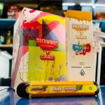 Packwoods X Cake Disposable (Mango Kush) 2Gram Complete Set *Empty Packaging*