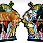 Supreme 93 Generic 3.5 Mylar Shaped Bag Flower Packaging *Empty Bags* (CaSupply) (#C2S)