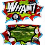 The Holding Company : WHAM! Reflective 3.5 Mylar Shaped Bag Flower Packaging *Empty Bags* (#RC1)