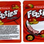 Tootsie Frooties Mango 600mg Edible Mylar Bag Packaging *Empty Bags* (CaSupply) (#C1S)