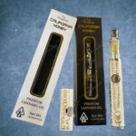 California Honey Disposable (2 Flavors) 1Gram Premium Cannabis Oil Complete Set *Empty Packaging*