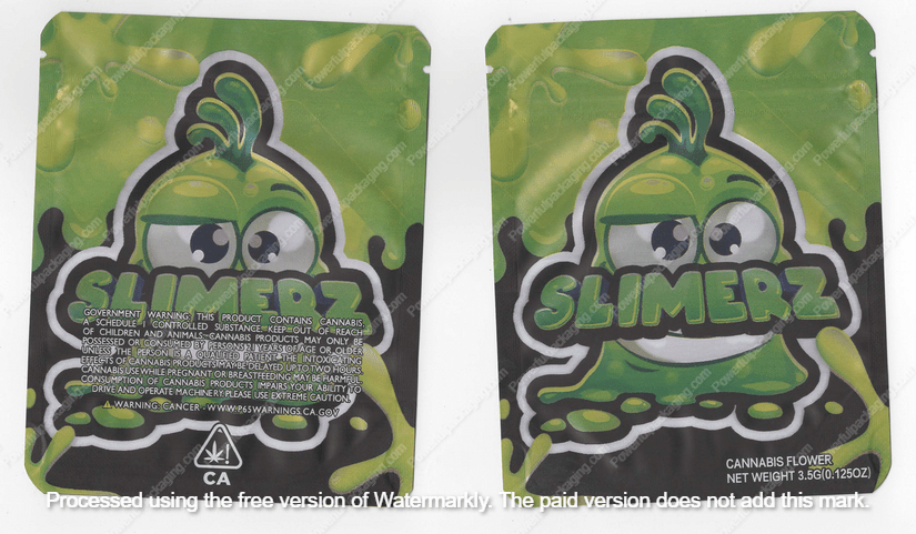 Slimerz Generic Flower Bag 3.5 Mylar Bag *Empty Bags* (#A6)