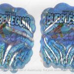 White Bubblegum Gelato Bag 3.5 Mylar Bag *Empty Bags* (#A5)